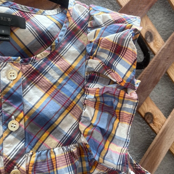J. Crew Plaid top - Picture 4 of 9